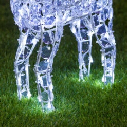 Renna Con Cristalli, 100 LED Bianco Freddo, H70 Cm, Renne Luminose Per Esterno, Decorazioni Di Natale, Luci Natalizie -Vendite VIDAXL || LEDVANCE || STEINEL 79209263 4