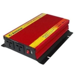 Inverter Potenza 5000W Trasformatore Corrente Auto Camper Campeggio Doppia Presa