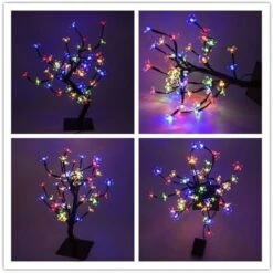 ZOLGINAH LED Cherry Tree Lamp, 0.45M 48LED, Albero Luminoso A LED, Rami Neri, Per La Decorazione Domestica (multicolore) 9 ZOLGINAH LED Cherry Tree Lamp, 0.45M 48LED, Albero Luminoso A LED, Rami Neri, Per La Decorazione Domestica (multicolore) -Vendite VIDAXL || LEDVANCE || STEINEL 80609480 5