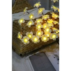 ZOLGINAH 2 Pezzi Plumeria Artificiale Fiori Decorativi Ramo Di Albero Luci, Bouquet Di Frangipani Da 30 Pollici Per La Casa Vaso Festa Natale Decorazione Per Interni Esterni (Giallo) -Vendite VIDAXL || LEDVANCE || STEINEL 80609503 4