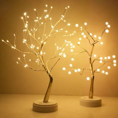 ZOLGINAH Luci Per Alberi A LED, 36/108 Perline LED Luci Notturne, Rami Regolabili Fai-da-te Albero Di Design In Filo Di Rame Per La Decorazione Della Festa Nuziale 3 ZOLGINAH Luci Per Alberi A LED, 36/108 Perline LED Luci Notturne, Rami Regolabili Fai-da-te Albero Di Design In Filo Di Rame Per La Decorazione Della Festa Nuziale - immagine 3
