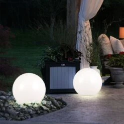 Sfera Luminosa Solare Da Giardino Sfera Luminosa A LED Solare Decorazione Da Giardino Sfera Solare Per Esterno 30 Cm, Con Picchetto Da Terra, Durata Della Luce Circa 6-8 Ore, H 70 Cm, Set Da 2 -Vendite VIDAXL || LEDVANCE || STEINEL 81948262 3