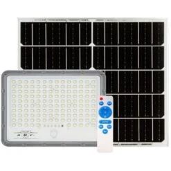 Faro A Led 200W, Pannello Solare Con Sensore Crepuscolare E Telecomando, IP 67 -Vendite VIDAXL || LEDVANCE || STEINEL 82620089 3