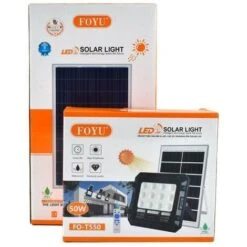 FARO LUCE LED CON PANNELLO SOLARE 50W 100W 200W 300W SENSORE CREPUSCOLARE IP66 50 -Vendite VIDAXL || LEDVANCE || STEINEL 82851164 4