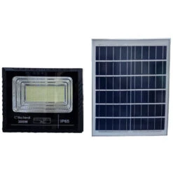 Faro LED Solare 300W Con Pannello Solare Indicatore Carica Luce Fredda Clicled -Vendite VIDAXL || LEDVANCE || STEINEL 83725963 3