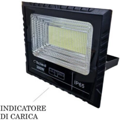 Faro LED Solare 300W Con Pannello Solare Indicatore Carica Luce Fredda Clicled -Vendite VIDAXL || LEDVANCE || STEINEL 83725963 5
