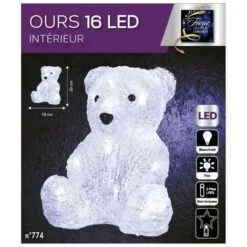 Fa Indoor Bear Con 16 Led A Batteria - Feeric Lights & Christmas -Vendite VIDAXL || LEDVANCE || STEINEL 83766263 3