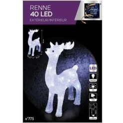 Esterno Di Forma Acrilica -  renna A 40 Led - Feeric Lights & Christmas -Vendite VIDAXL || LEDVANCE || STEINEL 83767370 3