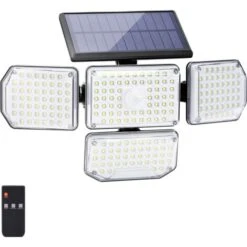 FARO LAMPIONE STRADALE PANNELLO SOLARE FOTOVOLTAICO SENSORE 360 GRADI