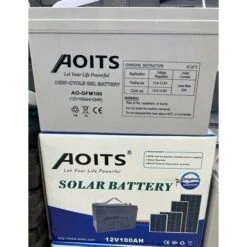 BATTERIA GEL 100AH 12V FOTOVOLTAICO PANNELLI ENERGIA SOLARE NAUTICA CAMPER CASA