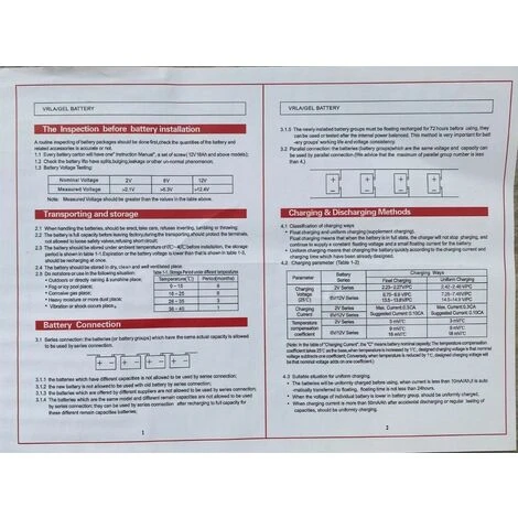BATTERIA GEL 100AH 12V FOTOVOLTAICO PANNELLI ENERGIA SOLARE NAUTICA CAMPER CASA 5 BATTERIA GEL 100AH 12V FOTOVOLTAICO PANNELLI ENERGIA SOLARE NAUTICA CAMPER CASA - immagine 5