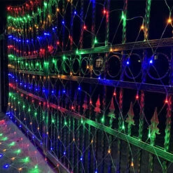 Catene Luminose Da Esterno 3 X 2 M LED Luci Leggiadramente Luci Per Tende Netto Illuminazione Decorazione Natale - RGB HENGMEI -Vendite VIDAXL || LEDVANCE || STEINEL 88136395 5