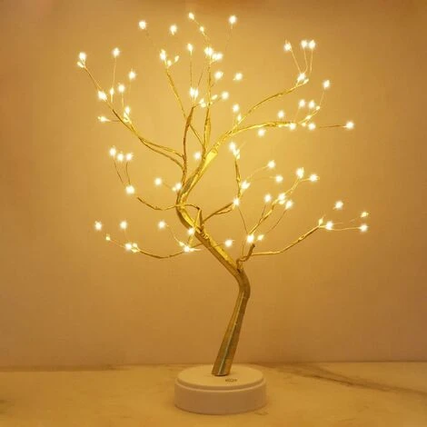 LITZEELuce Per Albero A Led, Luce Notturna A 108 Led A Stella, Albero Di Design Con Rami Di Filo Di Rame Regolabili, Per La Decorazione Della Festa Nuziale. 1 LITZEELuce Per Albero A Led, Luce Notturna A 108 Led A Stella, Albero Di Design Con Rami Di Filo Di Rame Regolabili, Per La Decorazione Della Festa Nuziale.