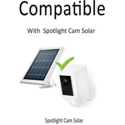 Cavo Di Prolunga CC Da 2,5 M/8,2 Piedi Compatibile Con Ring Spotlight Cam Battery Pannello Solare Resistente Alle Intemperie Posizionamento Ulteriore Del Pannello Solare Per La Massima Esposizione All 9 Cavo Di Prolunga CC Da 2,5 M/8,2 Piedi Compatibile Con Ring Spotlight Cam Battery Pannello Solare Resistente Alle Intemperie Posizionamento Ulteriore Del Pannello Solare Per La Massima Esposizione All -Vendite VIDAXL || LEDVANCE || STEINEL 89784459 5