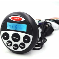 Yacht BT Voice Box Radio Marina Motocicletta USB In Alluminio Pressofuso Lettore MP3 Impermeabile Audio BT Impermeabile Radio Per Barche Lettore MP3 Stereo Marino Blu -Vendite VIDAXL || LEDVANCE || STEINEL 89822330 5