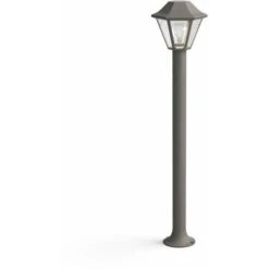 Vendite VIDAXL || LEDVANCE || STEINEL 27 PHILIPS - CURASSOW PALO BASSO MARRONE SPAZZOLATO IN ALLUMINIO 42W