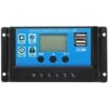 Regolatore Per Pannello Solare 50A Regolatore Di Carica Daul USB 12V-24V LCD