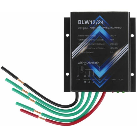 Controller Per Turbine Eoliche Controller Per Ventole In Alluminio Design Modulare Classe Di Protezione IP67 ,BLW12/24-400 1 Controller Per Turbine Eoliche Controller Per Ventole In Alluminio Design Modulare Classe Di Protezione IP67 ,BLW12/24-400