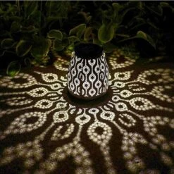 Lanterne Solari Lampade A Sospensione Decorative Per Esterni, Decorazioni Solari Per Esterni Per Portico E Tavolo Da Giardino Con Patio. (1 Confezione)