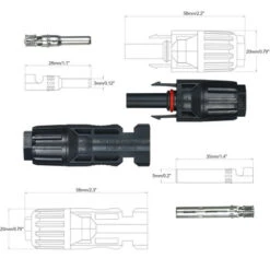 20 Paia Di Connettori Per Cavi Per Pannelli Solari Maschio/femmina Per Impianto Fotovoltaico 7 20 Paia Di Connettori Per Cavi Per Pannelli Solari Maschio/femmina Per Impianto Fotovoltaico -Vendite VIDAXL || LEDVANCE || STEINEL 92579937 3