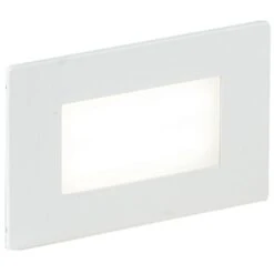 INCASSO SEGNAPASSI BOLT LED BIANCA E NIKEL 3W 200LM 4000K