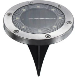 Set 8 Faretti Solari Da Incasso AMBOTHER Da Esterno Terra Bianco 6000K LED Diam.12 Cm IP65 8-10h 7 Set 8 Faretti Solari Da Incasso AMBOTHER Da Esterno Terra Bianco 6000K LED Diam.12 Cm IP65 8-10h -Vendite VIDAXL || LEDVANCE || STEINEL 94126608 3