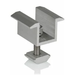 Zelsius Morsetto Centrale Universale In Alluminio Per Pannelli Solari, Connessione Per Pannelli Solari, Morsetto A T