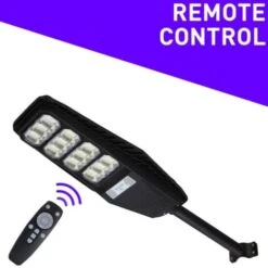 Trade Shop - Lampione Stradale Luce Energia Solare Led 200watt Sensore Pir Staffa Telecomando -Vendite VIDAXL || LEDVANCE || STEINEL 95109137 3