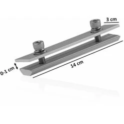 Zelsius Set Di Guide Di Montaggio Universali In Alluminio Per Impianti Solari, 14 Pezzi, Profilo In Alluminio -Vendite VIDAXL || LEDVANCE || STEINEL 95286940 4