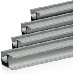 Zelsius Guida Di Montaggio Universale In Alluminio Per Un Modulo Solare, Guida Di Montaggio, 4 Pezzi