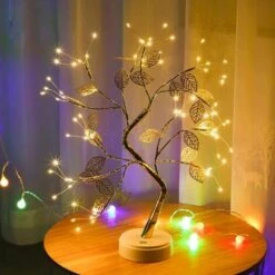 Luce Dell'albero Di Ciliegio In Fiore USB Albero Di Natale LED Ramoscello Luce Bonsai Fai Da Te Lampada Da Scrivania Luce Notturna Decorazione Natalizia Luce Per Camera Da Letto (33 Cm) -Vendite VIDAXL || LEDVANCE || STEINEL 95861101 3
