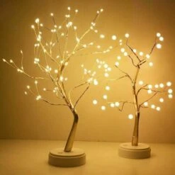 Lampada Da Tavolo Per Bonsai Ad Albero A LED Lampada Da Funzionamento Alimentata A Batteria E USB Decorazione Per Albero Lampada Da Tavolo Regolabile In Rame Lampada Da Tavolo Luce Notturna 108 -Vendite VIDAXL || LEDVANCE || STEINEL 96222053 3