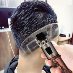 Trimmer Per Capelli Da Uomo Zero Gap T-blade Trimmer Senza Fili Ricaricabile Tagliacapelli Elettrico Barba Trimmer Rasoio Set Per Il Taglio Dei Capelli Con Display LCD Regalo Da Uomo -Vendite VIDAXL || LEDVANCE || STEINEL 96716625 5