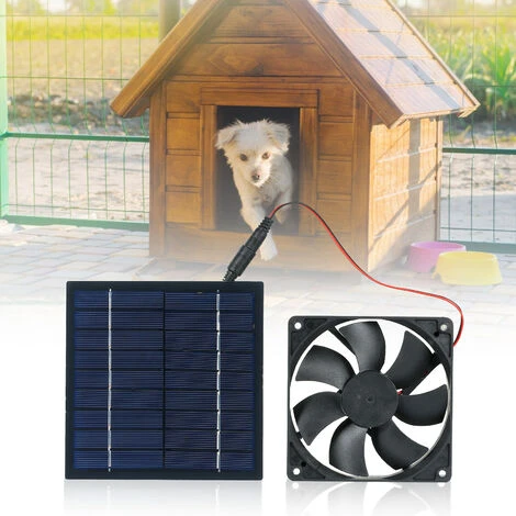 Ventilatore Alimentato A Pannello Solare Mini Ventilatore 5W 6V Ventilatore Solare Azionato Dalla Luce Solare / Resistenza All'acqua IP65 / Per Casa Di Pollo Per Cani Tetto Camper 5 Ventilatore Alimentato A Pannello Solare Mini Ventilatore 5W 6V Ventilatore Solare Azionato Dalla Luce Solare / Resistenza All'acqua IP65 / Per Casa Di Pollo Per Cani Tetto Camper - immagine 5