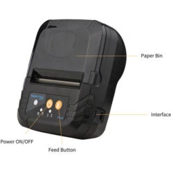 Tragbarer Mini-Beleg-Thermodrucker 80 Mm Belegdrucker USB + Kabellose BT-Verbindung Für Office/Market Kompatibel Mit Windows/Android/iOS Schwarz -Vendite VIDAXL || LEDVANCE || STEINEL 96717381 3