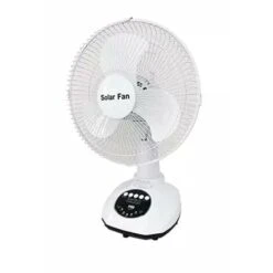 Ventilatore 12'' Portatile Pannello Solare E Lampada LED Uscita USB Ricaricabile -Vendite VIDAXL || LEDVANCE || STEINEL 96769700 3