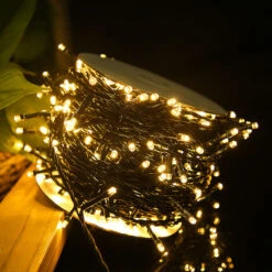 Ghirlande Solari Solar Lampadina Catena Esterno Muro Di Luce Calda Bianca Da 30 M Solar Light Led Luce Natalizio Luce 8 Modalità Impermeabile 300LEDS HENGMEI -Vendite VIDAXL || LEDVANCE || STEINEL 96810176 3