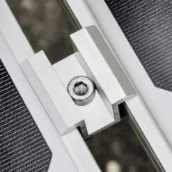 MINKUROW Staffa Di Montaggio Del Pannello Solare, 4 Pezzi Staffe Di Morsetto Centrale Del Pannello Solare, Staffa Di Montaggio In Alluminio Per Pannelli Solari Modulo 35mm Barca Camper -Vendite VIDAXL || LEDVANCE || STEINEL 97204038 4