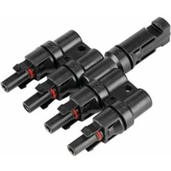 Mc4 Connettore Pannello Solare Fotovoltaico, Connettore FV, Splitter Cavo Connettore T Branch, Per Connessione Parallela Tra Pannelli Solari (Da 1 A 4 Rami) Fontaineble -Vendite VIDAXL || LEDVANCE || STEINEL 97432754 3