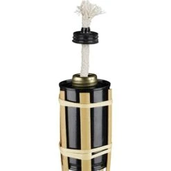 Stoppini Di Ricambio In Cotone Per Torcia In Bambù Olio Alla Citronella 10 Pezzi -11 Cm -Vendite VIDAXL || LEDVANCE || STEINEL 97840997 3