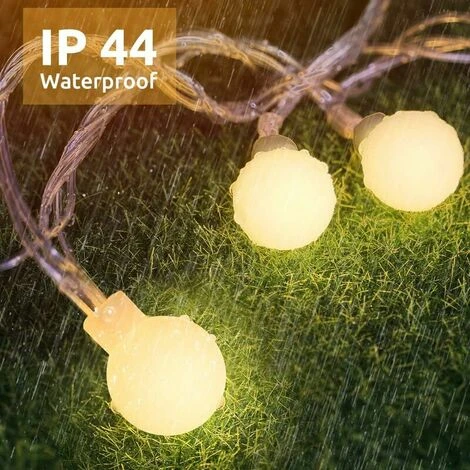 Luci A Stringa A LED Luci A Filo Per Esterni Con 100 Lampadine Luci Decorative Luci Natalizie Da Esterno Per Interni Luci A Stringa A LED Da 10 Metri Per Natale, Giardino, Gazebo, Ecc. 3 Luci A Stringa A LED Luci A Filo Per Esterni Con 100 Lampadine Luci Decorative Luci Natalizie Da Esterno Per Interni Luci A Stringa A LED Da 10 Metri Per Natale, Giardino, Gazebo, Ecc. - immagine 3