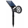 Faretto Solare Faretto 2 In 1 Spiking O Fixing Dimmerabile Luce Solare A LED Calda Faretto Da Esterno Impermeabile Per Giardino Patio Prato -