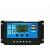 Regolatore Di Carica Del Pannello Solare Regolatore Di Ricarica Del Pannello Solare BWM 12 V/24 V 30 A Display LCD Doppia Porta USB