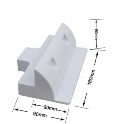 Staffe Di Montaggio Per Pannelli Solari Angolari, Laterali E Ingresso Cavi Per Camper Bianco -Vendite VIDAXL || LEDVANCE || STEINEL 98703143 4