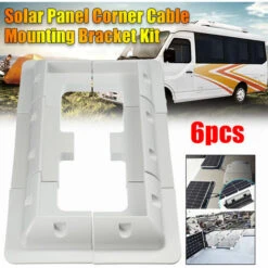 Staffe Di Montaggio Per Pannelli Solari Angolari, Laterali E Ingresso Cavi Per Camper Bianco -Vendite VIDAXL || LEDVANCE || STEINEL 98703143 5