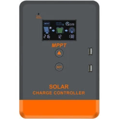 Regolatore Solare MPPT A Tensione Automatica 12V/24V Regolatore Pannello Solare Display LCD Regolatore Solare Con Retroilluminazione Modalità Di Controllo Del Carico Multiplo Regolatore Solare (30A)