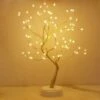 Albero Luminoso A LED, 108 Luci Notturne Con Perline A LED, Rami Regolabili Fai-da-te Albero Di Design In Filo Di Rame Per La Decorazione Della Festa Nuziale,