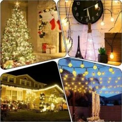 Stringa Di Luci Solari Da Esterno - 22M 20o LED Stringa Di Luci Solari Da Esterno Impermeabile IP65 8 Modalità Stringa Di Luci Solari E USB Per Giardino, Casa Festiva, Natale, Festa Con Telecomando Bi 8 Stringa Di Luci Solari Da Esterno - 22M 20o LED Stringa Di Luci Solari Da Esterno Impermeabile IP65 8 Modalità Stringa Di Luci Solari E USB Per Giardino, Casa Festiva, Natale, Festa Con Telecomando Bi -Vendite VIDAXL || LEDVANCE || STEINEL 98707548 4