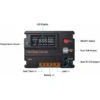 10A 12V 24V LCD Regolatore Di Carica Solare Pannello Regolatore Batteria Interruttore Automatico Protezione Da Sovraccarico Compensazione Della Temperatura (CMG-2410 10A)