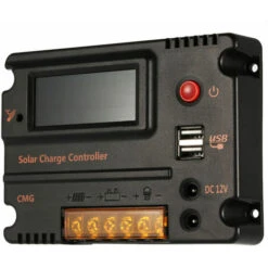 10A 12V 24V LCD Regolatore Di Carica Solare Pannello Regolatore Batteria Interruttore Automatico Protezione Da Sovraccarico Compensazione Della Temperatura (CMG-2410 10A) -Vendite VIDAXL || LEDVANCE || STEINEL 98709234 3